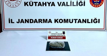 KÜTAHYA'DA JANDARMADAN UYUŞTURUCU OPERASYONU: 2 GÖZALTI