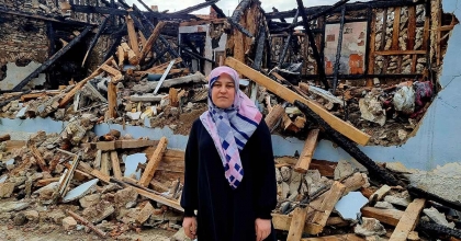 KÜTAHYA'DA YANGIN, BİR AİLENİN BAYRAM SEVİNCİNİ HÜSRANA ÇEVİRDİ