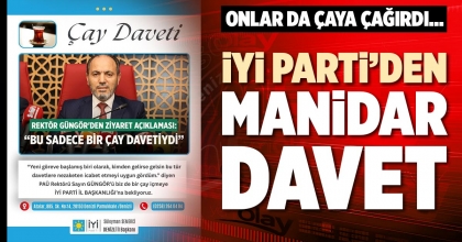 İYİ PARTİ’DEN MANİDAR DAVET