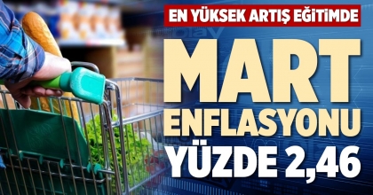 MART ENFLASYONU YÜZDE 2,46