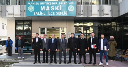 MASKİ’DEN SALİHLİ’DEKİ ÇALIŞMALARA YAKIN TAKİP