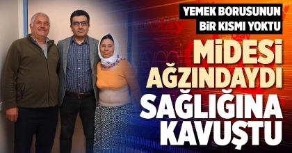 MİDESİ AĞZINDAYDI SAĞLIĞINA KAVUŞTU