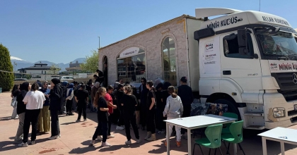 MİNİA KUDÜS TIRI DENİZLİ'YE GELDİ