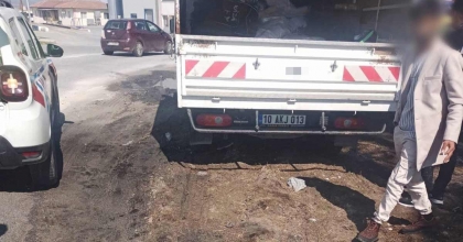 KAMYONET KASASINDA 16 İŞÇİ TAŞIYAN SÜRÜCÜYE CEZA