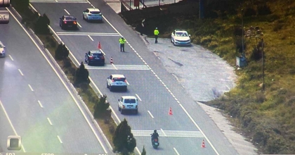 MARMARİS’TE HAVADAN TRAFİK DENETİMİ