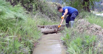 MUĞLA BÜYÜKŞEHİR'DEN SULAMA KANALLARINDA TEMİZLİK