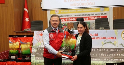 MUĞLA'DA ÜRETİCİLERE SORGUM SUDAN OTU TOHUMU DESTEĞİ