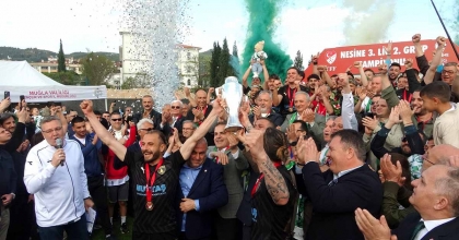 MUĞLASPOR, ŞAMPİYONLUK KUPASINI ALDI