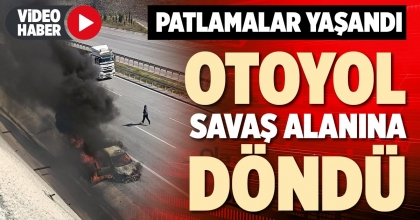 OTOYOL SAVAŞ ALANINA DÖNDÜ
