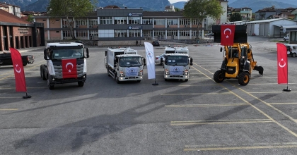 PAMUKKALE BELEDİYESİ ARAÇ FİLOSUNU GÜÇLENDİRDİ