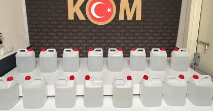 POLİS YAKALAMASAYDI SAHTE İÇKİ YAPACAKLARDI