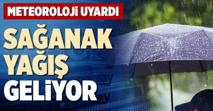 SAĞANAK YAĞIŞ GELİYOR