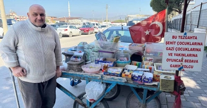 BU TEZGAHTA ŞEHİT VE GAZİ ÇOCUKLARINA OYUNCAKLAR BEDAVA