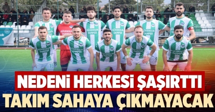 TAKIM SAHAYA ÇIKMAYACAK