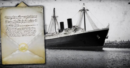 TİTANİK’TEN KALAN MEKTUP 400 BİN DOLARA SATILDI