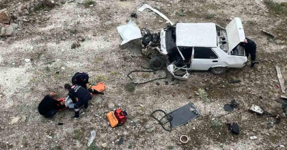 TAVŞANLI'DA TRAFİK KAZASI 1 YARALI