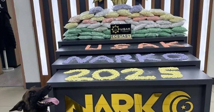 UŞAK’TA ÇOK SAYIDA UYUŞTURUCU HAP ELE GEÇİRİLDİ