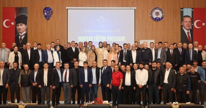 VALİ YİĞİTBAŞI MUHTARLARLA BULUŞTU