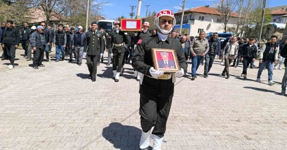 VEFAT EDEN KIBRIS GAZİSİ ASKERİ TÖRENLE SON YOLCULUĞUNA UĞURLANDI