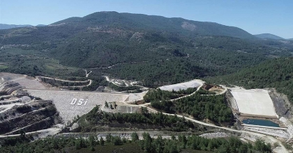 YATAĞAN GİRME BARAJI TAMAMLANDI