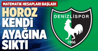 HOROZ KENDİ AYAĞINA SIKTI