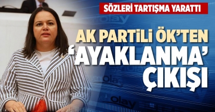 AK PARTİLİ ÖK’TEN ‘AYAKLANMA’ ÇIKIŞI