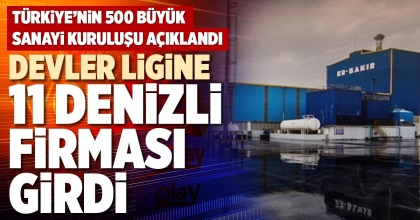 DEVLER LİGİNE 11 DENİZLİ FİRMASI GİRDİ