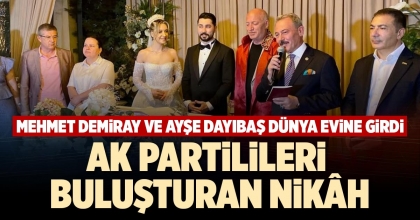 AK PARTİLİLERİ BULUŞTURAN NİKÂH