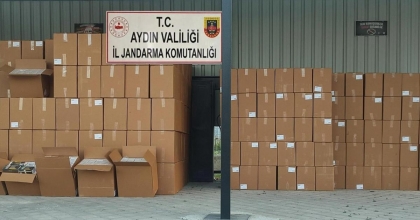 AYDIN'DA 4,5 MİLYON DEĞERİNDE MAKARON ELE GEÇİRİLDİ
