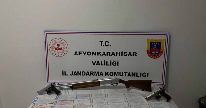 AFYONKARAHİSAR'DA TEFECİ OPERASYONU: 2 GÖZALTI