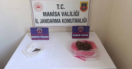 ALAŞEHİR'DE UYUŞTURUCU TACİRİ GÖZALTINA ALINDI