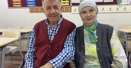 ALMANYA'DAKİ TORUNU İÇİN 71 YAŞINDA DİL ÖĞRENİYOR