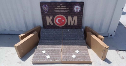 AYDIN’DA 58 KİLOGRAM TÜTÜN ELE GEÇİRİLDİ