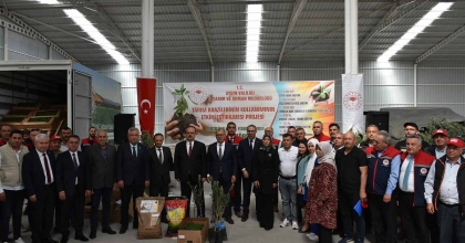 TAKE PROJELERİ KAPSAMINDA ÇİFTÇİLERE FİDE VE TOHUM DAĞITILDI