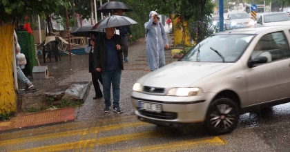 AYDIN’DA BEKLENEN YAĞIŞ GELDİ