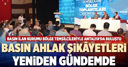 BASIN AHLAK ŞİKÂYETLERİ YENİDEN GÜNDEMDE