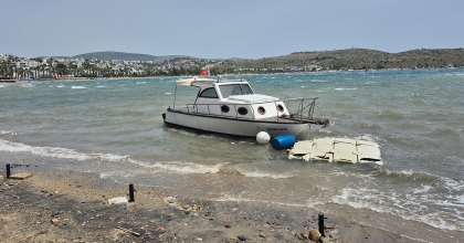 BODRUM’U FIRTINA VURDU
