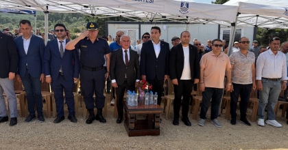 ÇAMLIK CAMİİ'NİN TEMELİ DUALARLA ATILDI