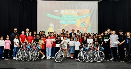 ÇEVRE BİLİNCİ ÖDÜLLENDİRİLDİ