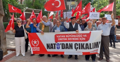 DENİZLİ’DEN NATO TATBİKATINA TEPKİ