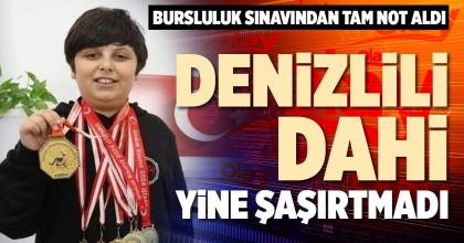 DENİZLİLİ DAHİ YİNE ŞAŞIRTMADI
