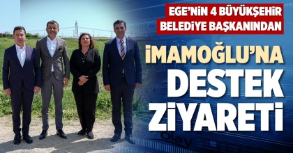İMAMOĞLU’NA DESTEK ZİYARETİ