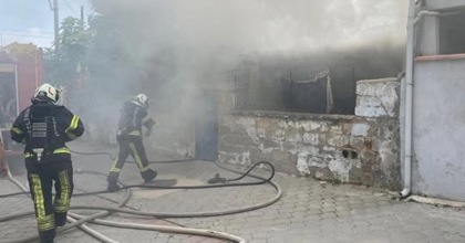DOKUZKAVAKLAR’DA BODRUM YANGINI