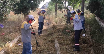 DİDİM BELEDİYESİ'NDEN 'KURU OT' SEFERBERLİĞİ