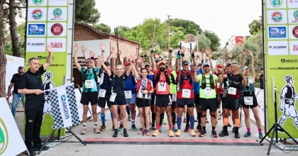 EFELER YOLU ULTRA TRAİL'DE START VERİLDİ