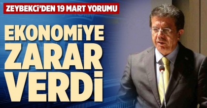 EKONOMİYE ZARAR VERDİ