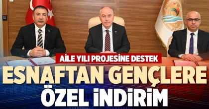 ESNAFTAN GENÇLERE ÖZEL İNDİRİM
