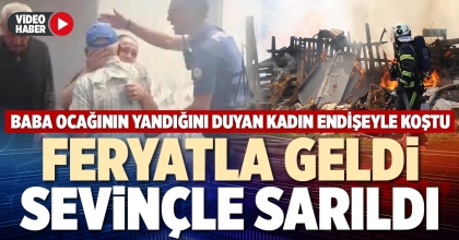 FERYATLA GELDİ SEVİNÇLE SARILDI