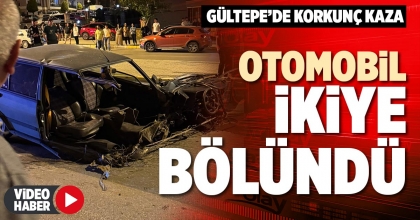 OTOMOBİL İKİYE BÖLÜNDÜ