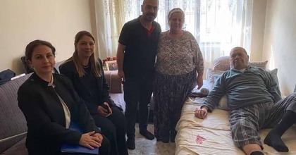 GERMENCİK BELEDİYESİ'NDEN HASTA YATAĞI DESTEĞİ